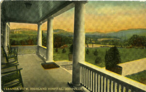 Asheville was a popular destination for tuberculosis relief.